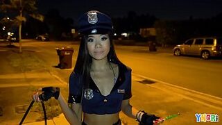 YNGR uncensored-uncut Asian Girl Vina Sky Banged On Halloween