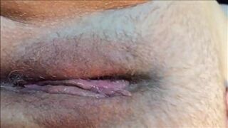 Moist Vagina Orgasm Closeup With Contractions