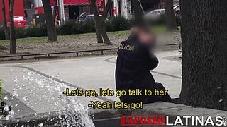 EXPOSED LATINAS Real Cop In Mexico City gets picked up and humped on camera. SEÑORITA POLICIA SPANISH PORN
