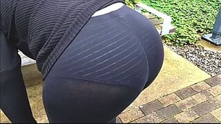 Mommy Vpl Thick Bum Open Space