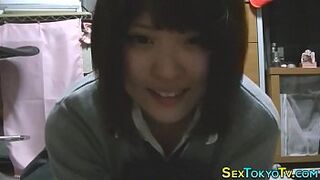 Big Tits asian adolescent rubbing