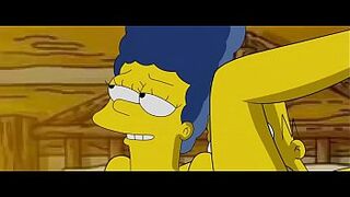 simpsons-sex act-video