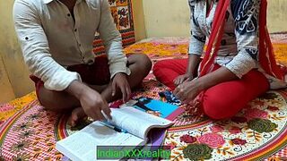 Indian ever best tutor powerful shag In clear Hindi voice