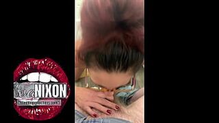Hotwife tells husband she fancy bigger penis while sucking his man meat- Eva Nixon   Silas Ebony