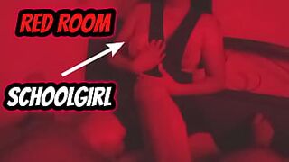 Fucking with a amazing Latin Schoolgirl in the Red Room