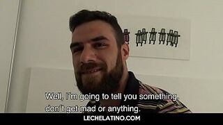 Latin superhunks hd bareback homosexual sex in three