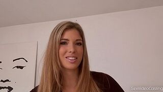 Intercourse Video Casting of the Stunning French cutie Eva Parcker