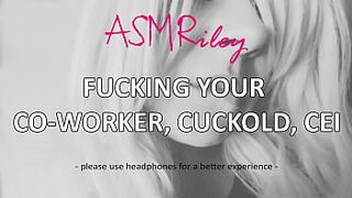 EroticAudio - Matron Fucks Your Co-worker, Cuckold, CEI