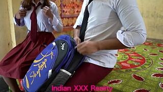 Indian best ever college 18yo and college fella shag in clear hindi voice