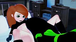 Kim Possible eating Sheego's vagina before they scissor - Kim Possible Gay Woman Hentai.