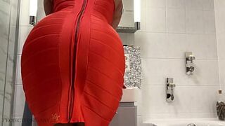 after party step male sibling fucks me in my lustful bodycon dress from behind - ruins my life