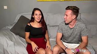 21yo appealing with the GREATEST butt gets pounded remorselessly by her sexy boyfriend