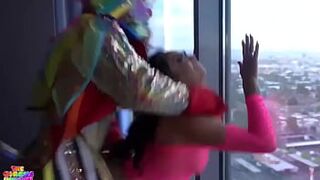 Cali Caliente gets humped heavy by a clown