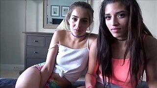 Latina Teens Bang Landlord to Pay Rent - Sofie Reyez & Gia Valentina - Preview