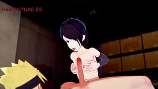 Boruto Naruto Hentai - Boruto Masturbation, Sucking Dick, Boobjob and Fucks Sarada