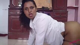 Naughty But Excited Indian Fucking Herself With A Enormous Rubber Dick
