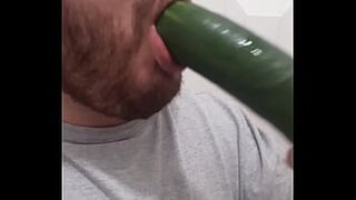 Cucumber sucking