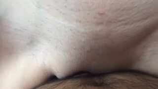 She is Rubbing her Arabic Dripping Pinky Peach on my Penis till Jizzshot