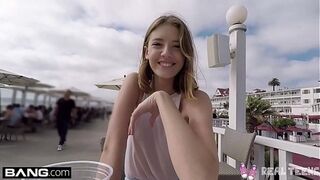 Real Teens - Girl POV Vagina Play in Public Space