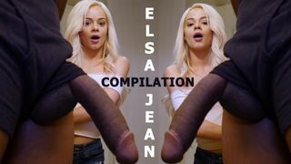 BANGBROS - Eighteen Years Old Elsa Jean Compilation: Small 18Yo Stuffed with Giant Cocks!