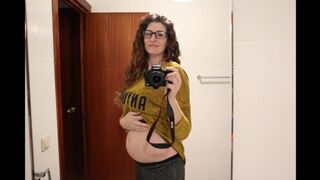 Fertile Sperm Bucket in No-protection Bukkake Gangbang Gets Pregnant - Trail
