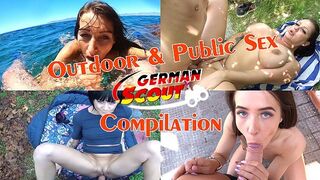 GERMAN SCOUT - OUTDOOR OUTDOORS SEXUAL INTERCOURSE AND JIZZ SHOT COMPILATION WITH TEENS AND mother