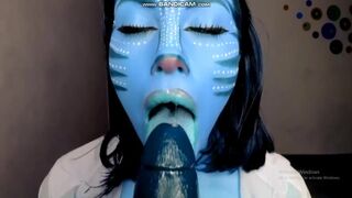 Horny Avatar makes a Super Horny Show. Сексуальный аватарка делает супер сексуальное шоу