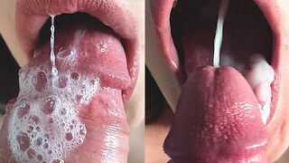 ASMR Extremely Close up Sloppy Sucking Dick, Sucking and Licking Sounds - SadAndWet