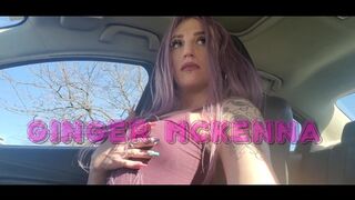 Lustful as BANG on Lunch Break | ALMOST CAUGHT PLAYING WITH CLIT IN CAR | Rigid Trimmed Vagina