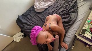 Giving BabySis Early Morning WOOD & I NUTTED ALL ON HER LIL EXEMPLARY BUM
