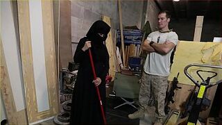TOUR OF BUTT - US Soldier Takes A Liking To Horny Arab Servant