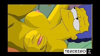 Simpsons Marge Shag