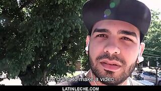 LatinLeche - Scruffy Stud Joins a Tranny-For-Pay Porno